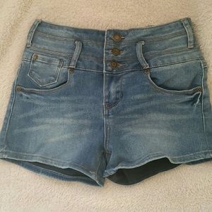 Denim shorts size 5